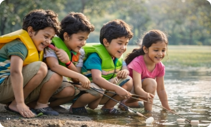 Family drinking Glucon-D